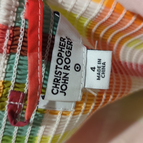 Christopher John Rogers plaid dress size 4 - Picture 14 of 16